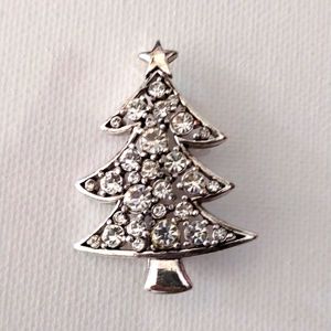 LC Christmas tree brooch.